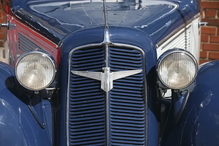 Framed Print : Front of a beautiful classic car Framed Print : Front of a beautiful classic car