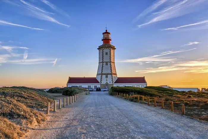 Framed Print : Beautiful of coastal lighthouse in warm colors of sunset Framed Print : Beautiful of coastal lighthouse in warm colors of sunset