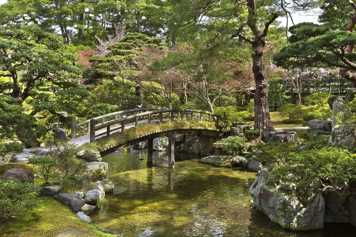 Framed Print : Beautiful Japanese garden in the Kyoto Imperial Palace Framed Print : Beautiful Japanese garden in the Kyoto Imperial Palace