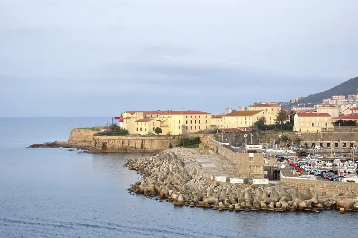 Framed Print : Beautiful landscape of southern Corsica