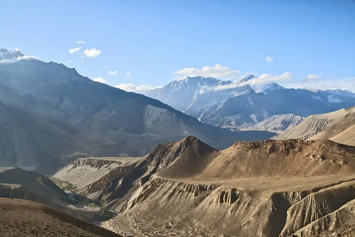 Framed Print : Beautiful landscape of Upper Mustang