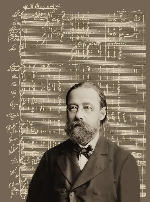 Framed Print : BedSich Smetana, 1824 - 1884, Czech composer