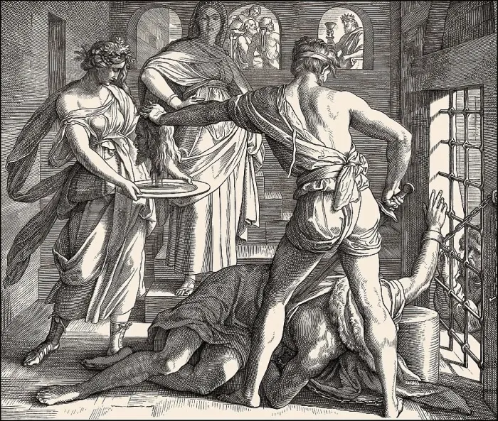 Framed Print : The Beheading of John the Baptist