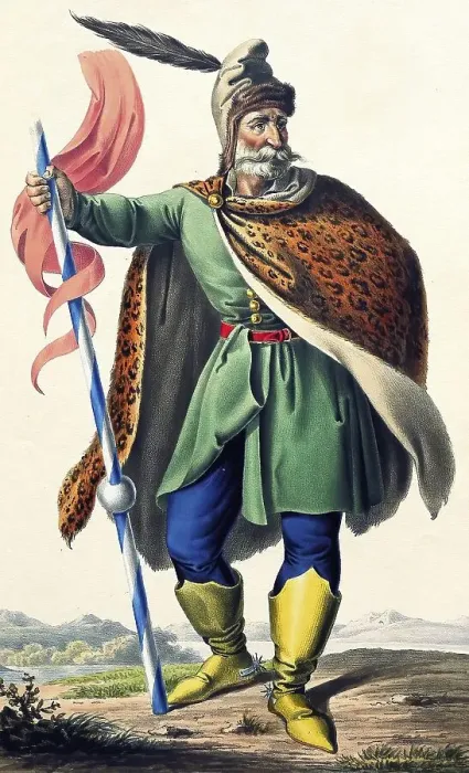 Framed Print : Bela, legendary leader of the Huns and brother of Keve and Kadicha