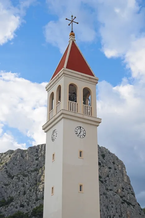 Framed Print : Bell tower of the church of St Framed Print : Bell tower of the church of St