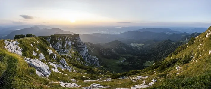 Framed Print : Benediktenwand, Mountains and Landscape