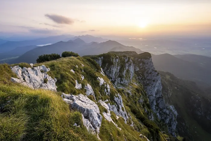 Framed Print : Benediktenwand, Mountains and Landscape