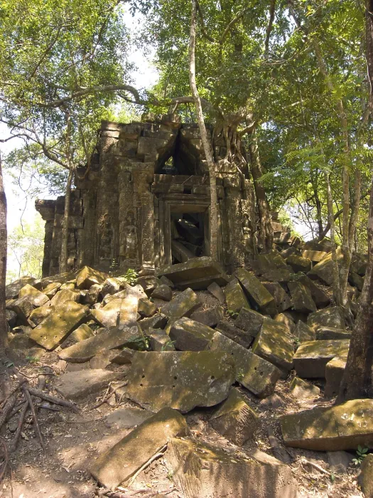 Framed Print : Beng Mealea was built as a Hindu temple Framed Print : Beng Mealea was built as a Hindu temple
