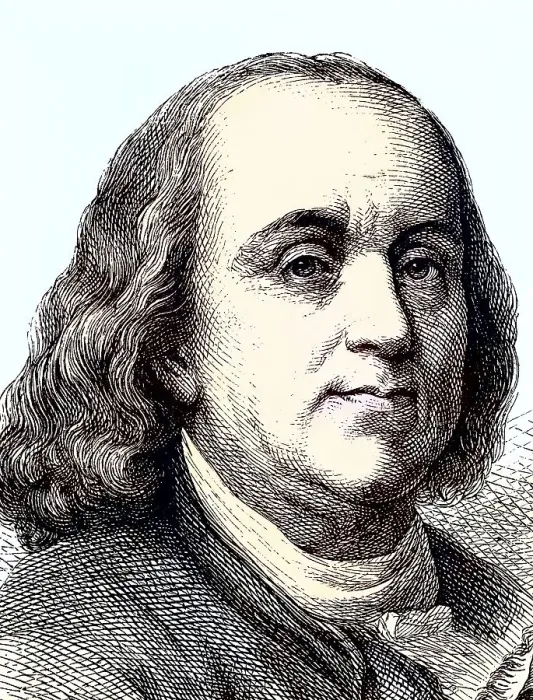 Framed Print : Benjamin Franklin, 1706, 1790, a North American printer Framed Print : Benjamin Franklin, 1706, 1790, a North American printer