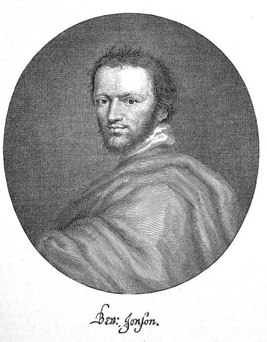 Framed Print : Benjamin Jonson, 11 June 1572, 16 August 1637 Framed Print : Benjamin Jonson, 11 June 1572, 16 August 1637