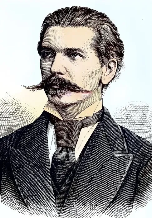 Framed Print : Benjemin von Kallay, also Beni Kallay de Nagy-Kally