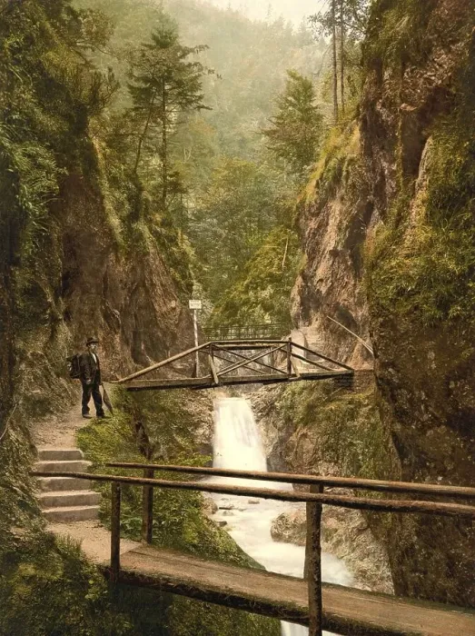 Framed Print : Berchtesgaden, with Almbachklamm