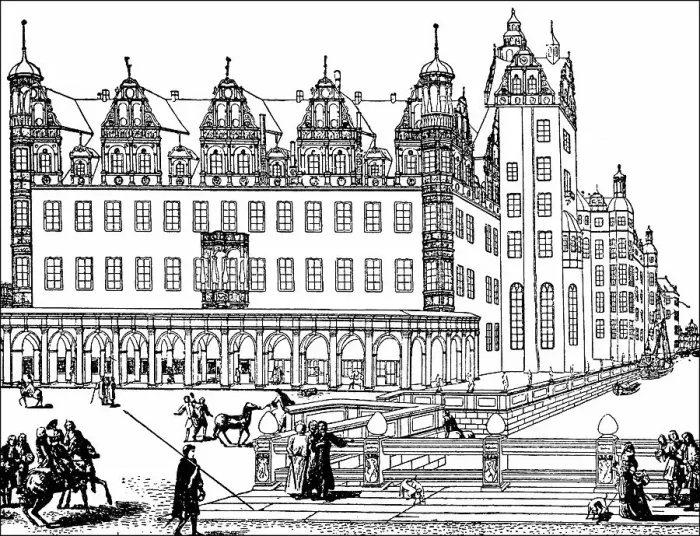 Framed Print : Berlin castle, 17th century, Germany Framed Print : Berlin castle, 17th century, Germany