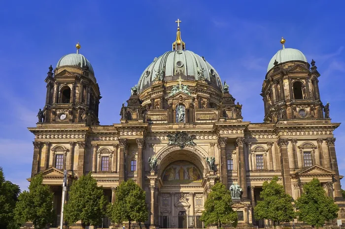 Framed Print : Berlin Cathedral Berliner Dom in Germany