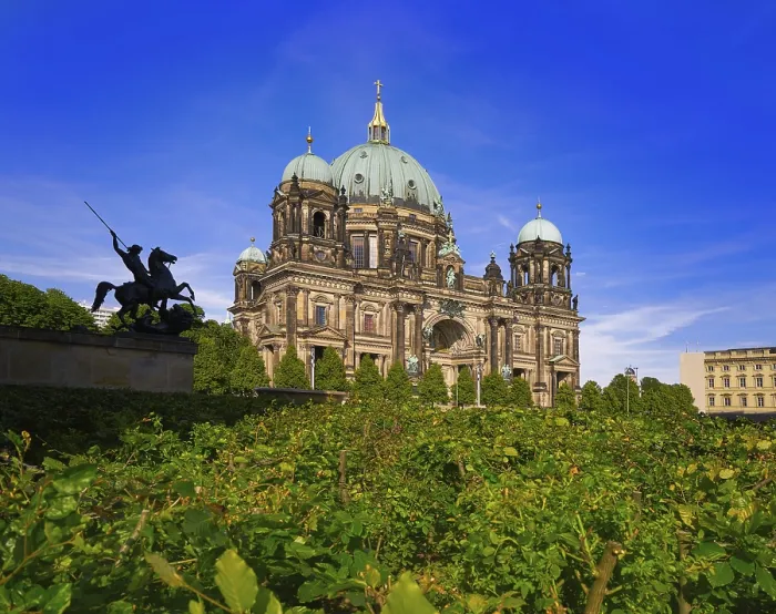 Framed Print : Berlin Cathedral Berliner Dom in Germany
