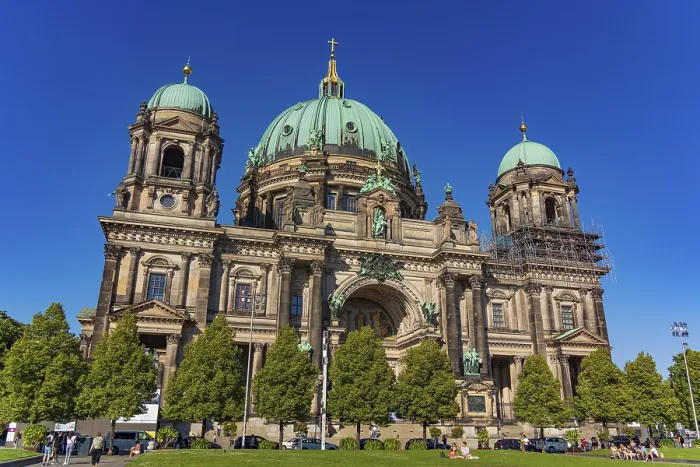 Framed Print : Berlin Cathedral on the Museum Island in Berlin Framed Print : Berlin Cathedral on the Museum Island in Berlin