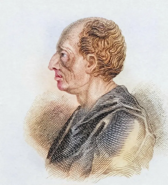 Framed Print : Bernard le Bovier de Fontenelle