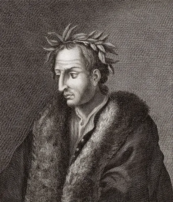 Framed Print : Bernardo Accolti, 1465 - 1536, an Italian poet
