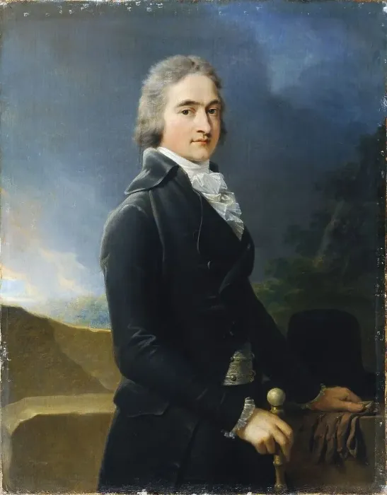 Framed Print : Bernhard von Tschoffen, Wholesaler from Vienna