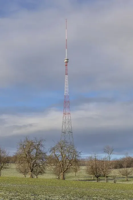 Framed Print : The Beromuenster national transmitter was a transmitter for German-language medium-wave radio in Switzerland. The transmitter went into operation on 11 June 1931 and was in use until 29 December 2008
