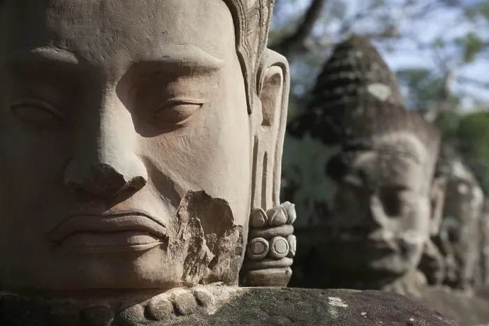 Framed Print : The best religious site in Cambodia