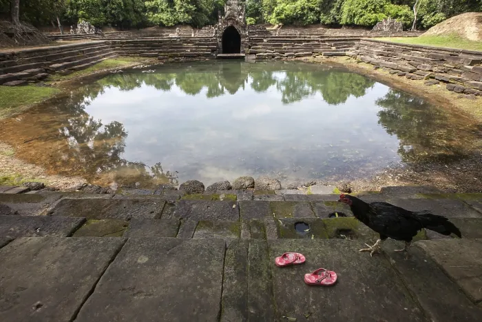 Framed Print : The best religious site in Cambodia