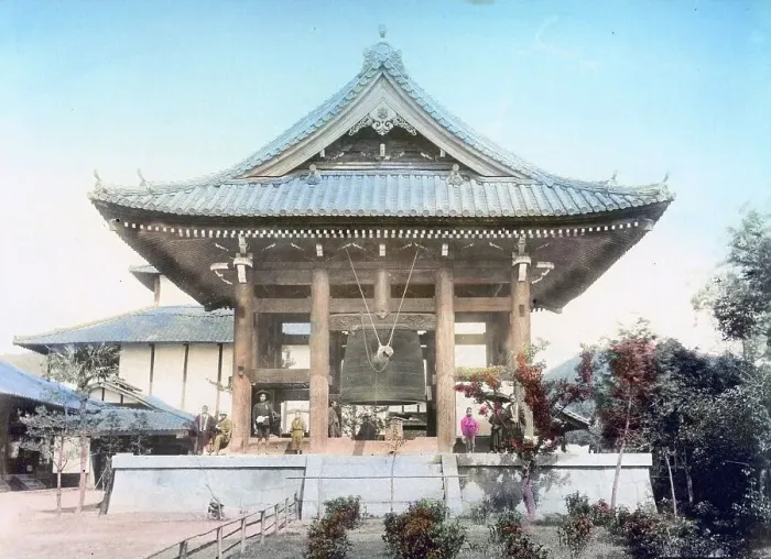 Framed Print : Bett von Daibutsu, Kyoto, Japan, Asia