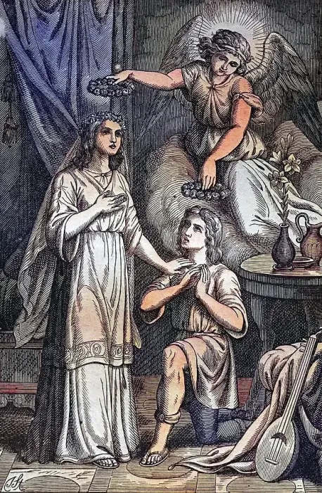 Framed Print : Biblical History, The Angel of St