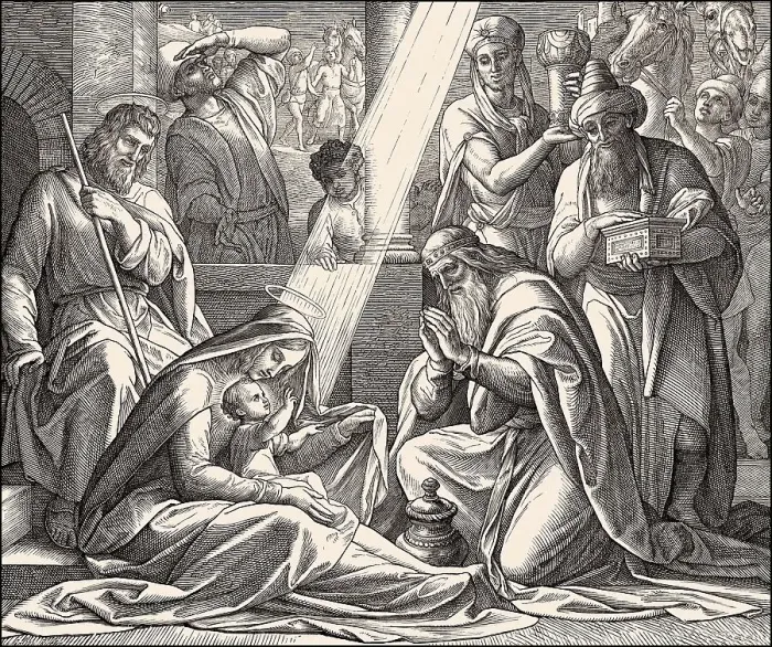 Framed Print : The biblical Magi, by Julius Schnorr von Carolsfeld
