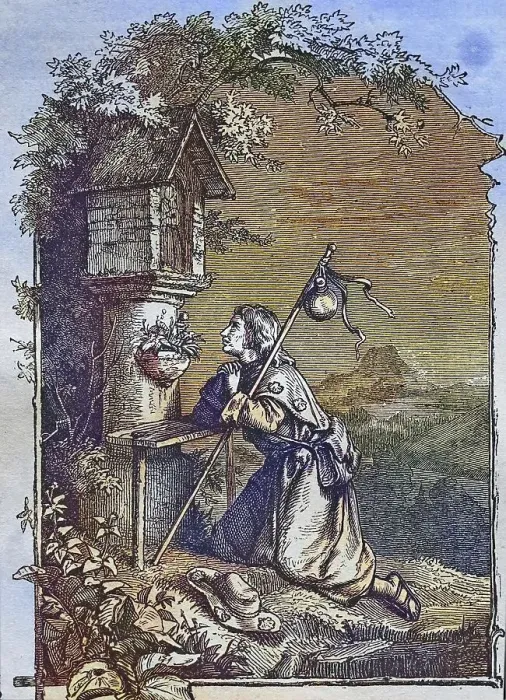 Framed Print : Biblical Story, Christian Pilgrim