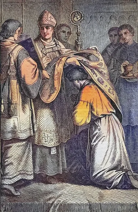 Framed Print : Biblical story, ordination to the priesthood Framed Print : Biblical story, ordination to the priesthood