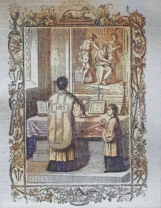 Framed Print : Biblical Story, After the Sacrifice