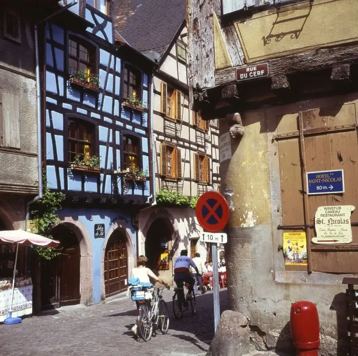 Framed Print : A bicycle tour through the Alsace Framed Print : A bicycle tour through the Alsace