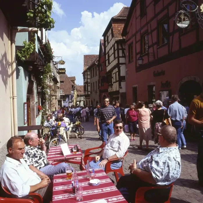 Framed Print : A bicycle tour through the Alsace Framed Print : A bicycle tour through the Alsace
