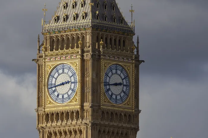 Framed Print : Big Ben or The Elizabeth Tower clock tower of the Palace of Westminster or Houses of Parliment