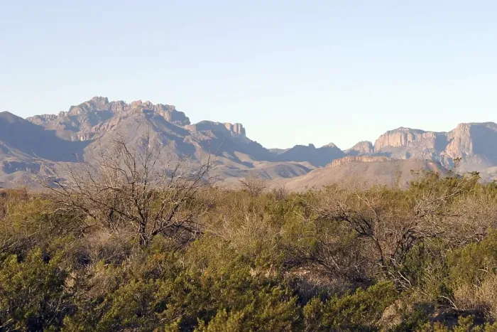Framed Print : Big Bend National Park landscape