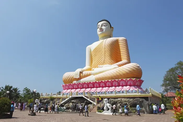 Framed Print : Big Buddha, Kande Vihara Temple