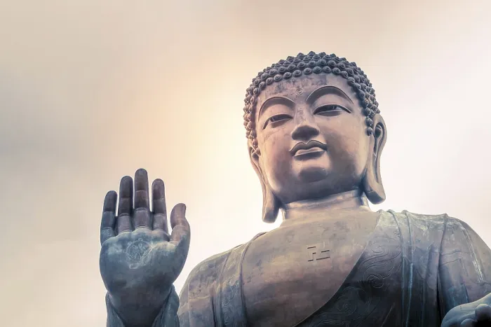 Framed Print : Big Buddha Ngong Ping Lantau Island