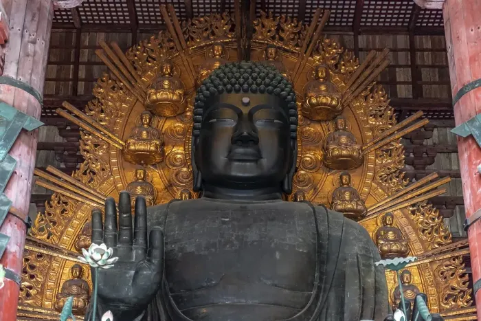 Framed Print : Big Buddha Statue in Todaiji Temple