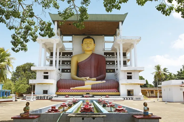 Framed Print : Big Buddha, Weherahana Temple, Matara
