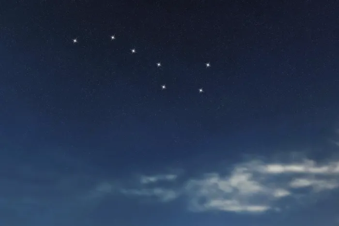 Framed Print : Big Dipper, Ursa Major star constellation Framed Print : Big Dipper, Ursa Major star constellation