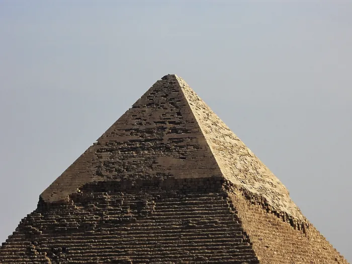 Framed Print : Big pyramids of Egypt. Photos from a trip
