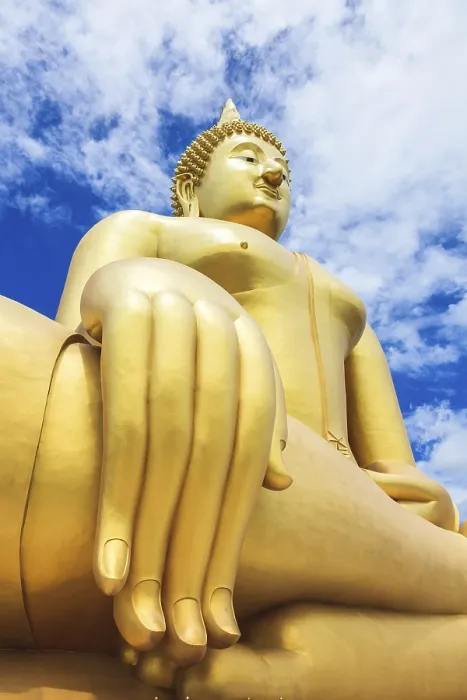 Framed Print : Biggest Buddha Statue at Wat Muang in Ang Thong province Framed Print : Biggest Buddha Statue at Wat Muang in Ang Thong province