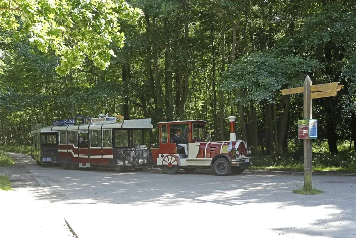 Framed Print : Bimmelbahn, DarBbahn, DarBer Ort stop