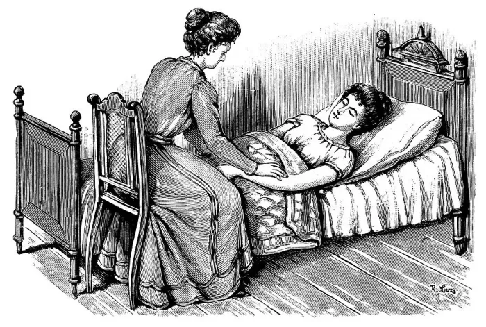 Framed Print : Birthing, historical illustration from: Anna Fischer Dueckelmann