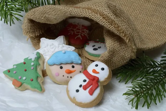 Framed Print : Biscuits with sugar icing Framed Print : Biscuits with sugar icing
