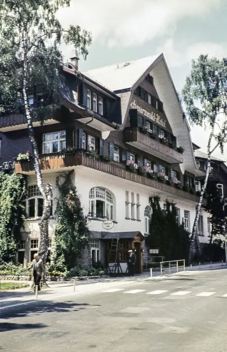 Framed Print : Black Forest Hotel, Titisee, Baden-Wuerttemberg, Germany, Europe 1960, Europe Framed Print : Black Forest Hotel, Titisee, Baden-Wuerttemberg, Germany, Europe 1960, Europe