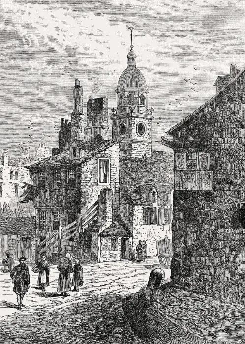 Framed Print : Blackfriars or Cowgate Port, demolished in 1715 Framed Print : Blackfriars or Cowgate Port, demolished in 1715