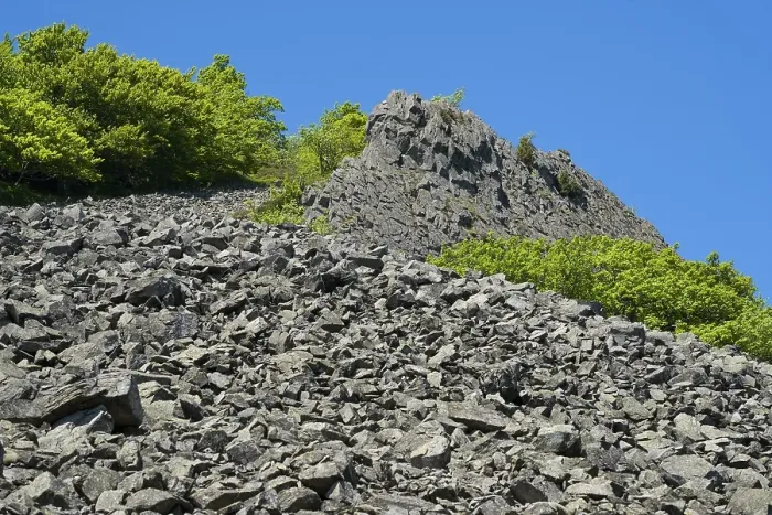Framed Print : Block heap at Milseburg mountain Framed Print : Block heap at Milseburg mountain