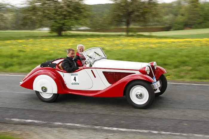 Framed Print : A BMW 315, built in 1934, Classic Car Rally 2010 Wetzlar